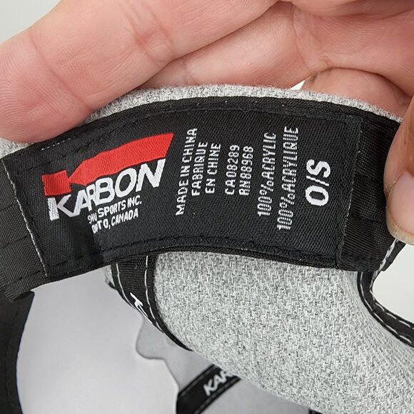KARBON Pro Style Snap Back Ball Cap KR312 Hat Gray NWT - Picture 9 of 9
